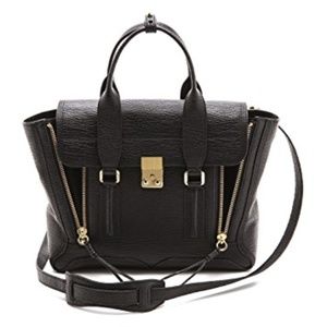 3.1 PHILLIP LIM | Medium Pashli Satchel - Black